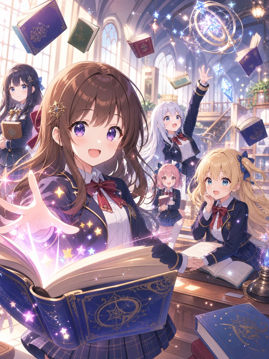 高清视频动漫教程-魔法学院少女觉醒篇